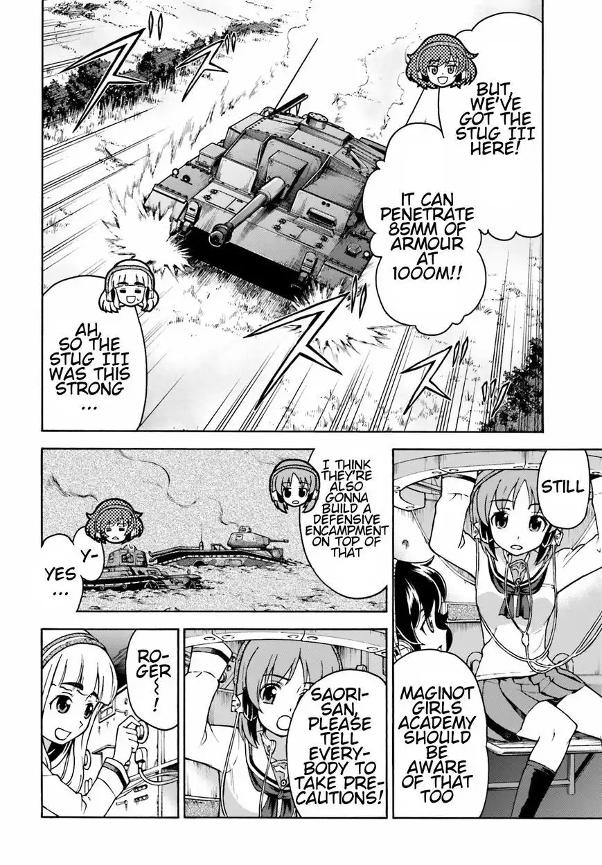 GIRLS und PANZER - Gekitou! Maginot-sen desu!! Chapter 6 8